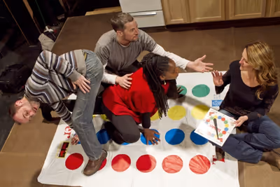 Scot Greenwell), Tom (Ryan Artzberger), Marrell (Donna J. Edmonds) and Jane (Jennifer Photo