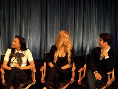 Naya Rivera, Heather Morris, and Darren Criss Photo