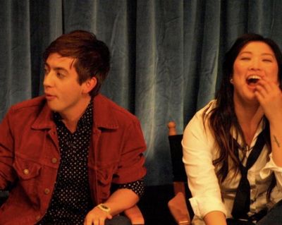 Kevin McHale and Jenna Ushkowitz Photo