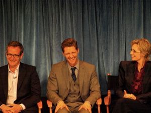 Dante DiLoreto, Matthew Morrison and Jane Lynch Photo