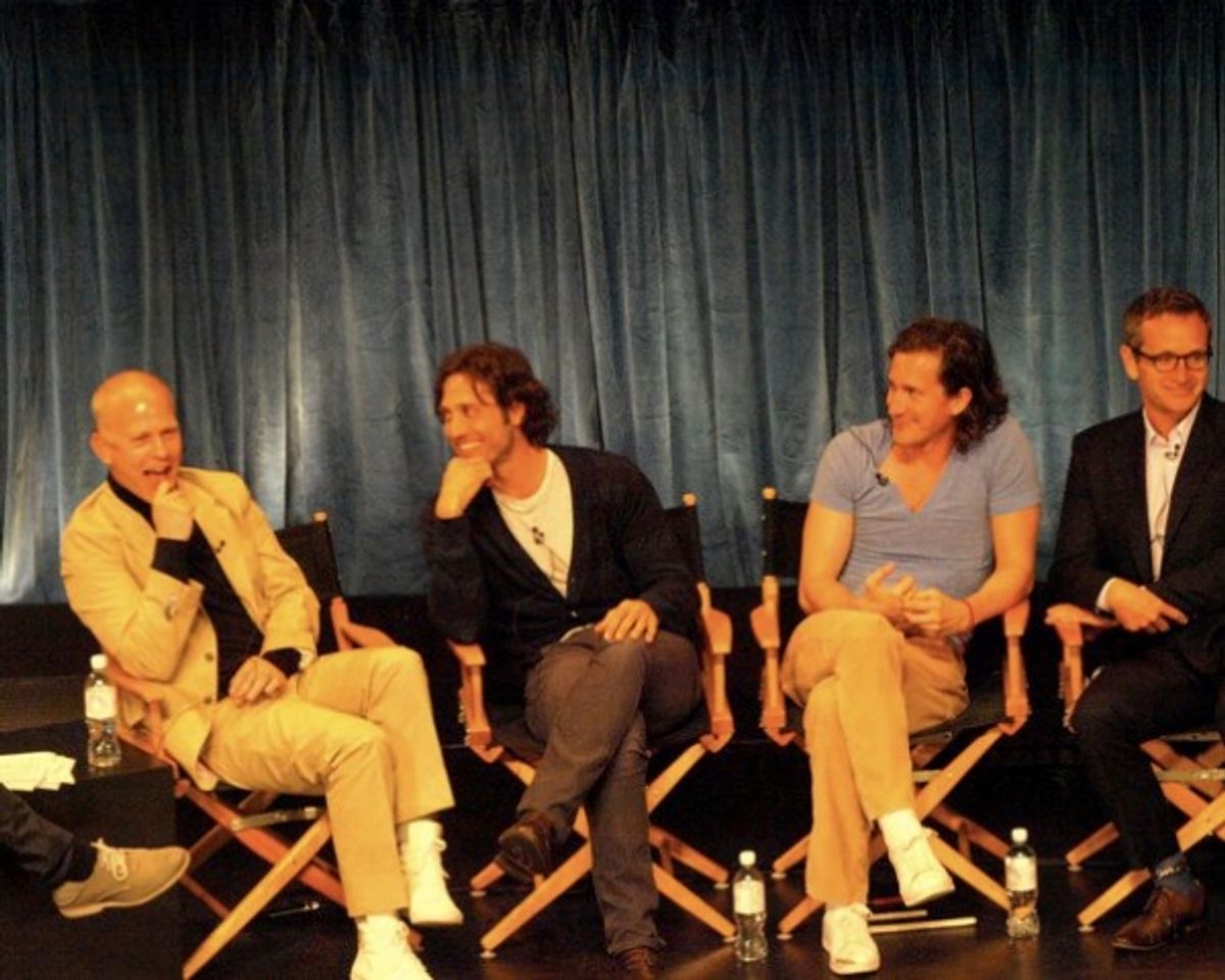 Ryan Murphy, Brad Falchuk, Ian Brennan, and Dante DiLoreto at 