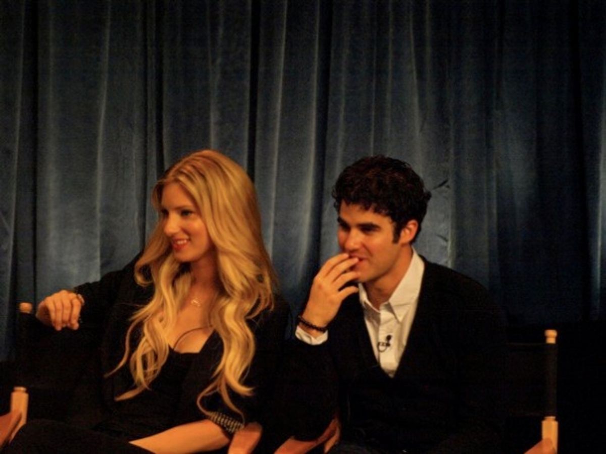 Heather Morris and Darren Criss at 