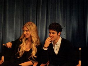 Heather Morris and Darren Criss Photo
