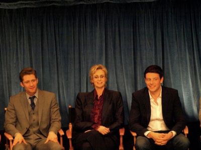 Matthew Morrison, Jane Lynch and Cory Monteith Photo
