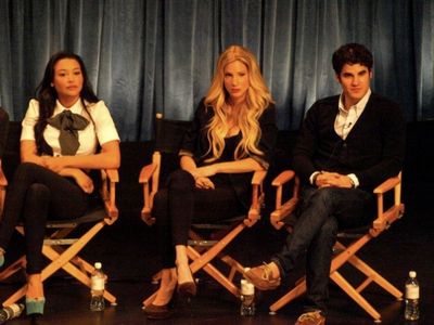  Naya Rivera, Heather Morris and Darren Criss Photo