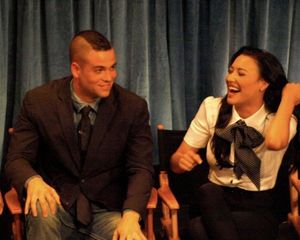 Mark Salling and Naya Rivera Photo