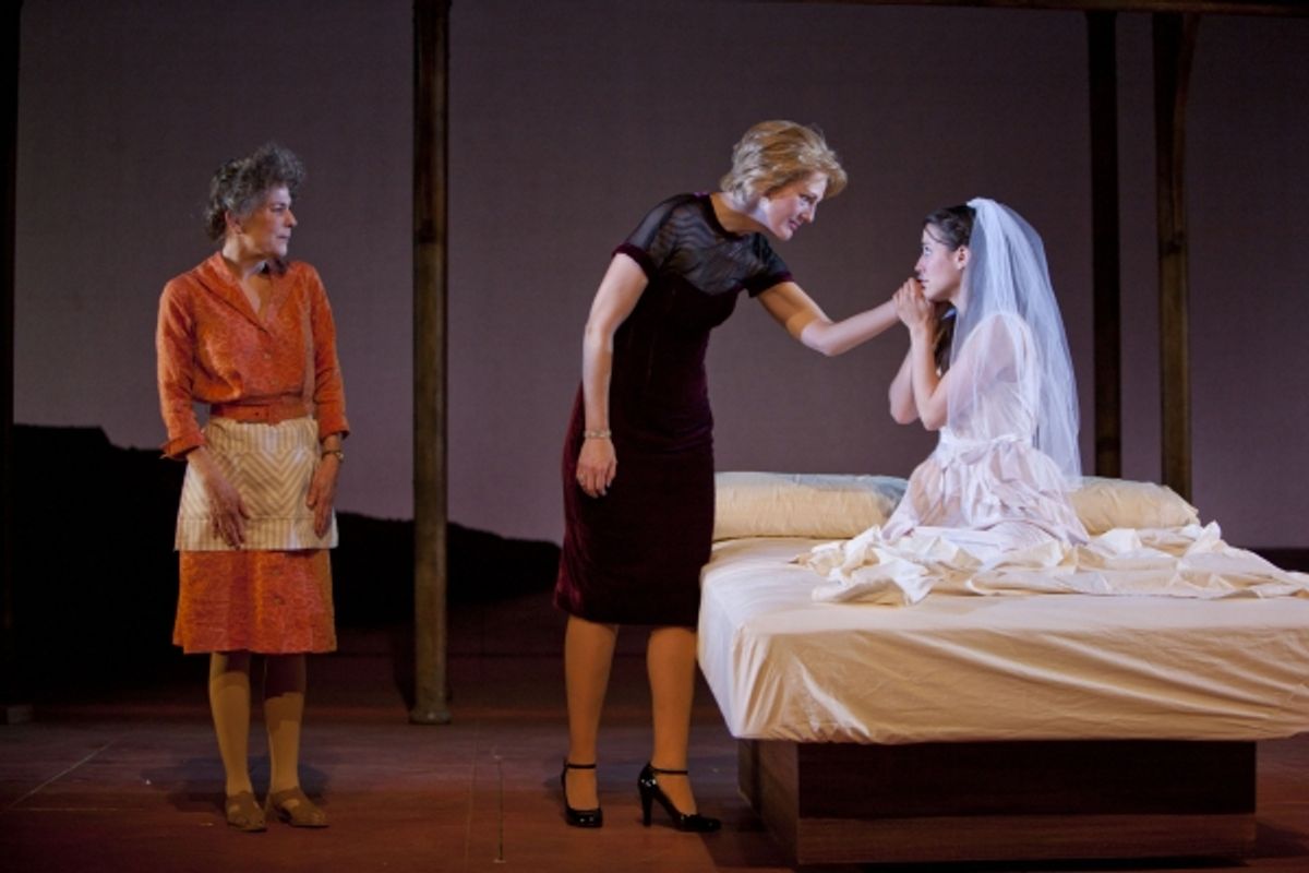 Cynthia Mace, Christina Rouner and Irene Sofia Lucio at 