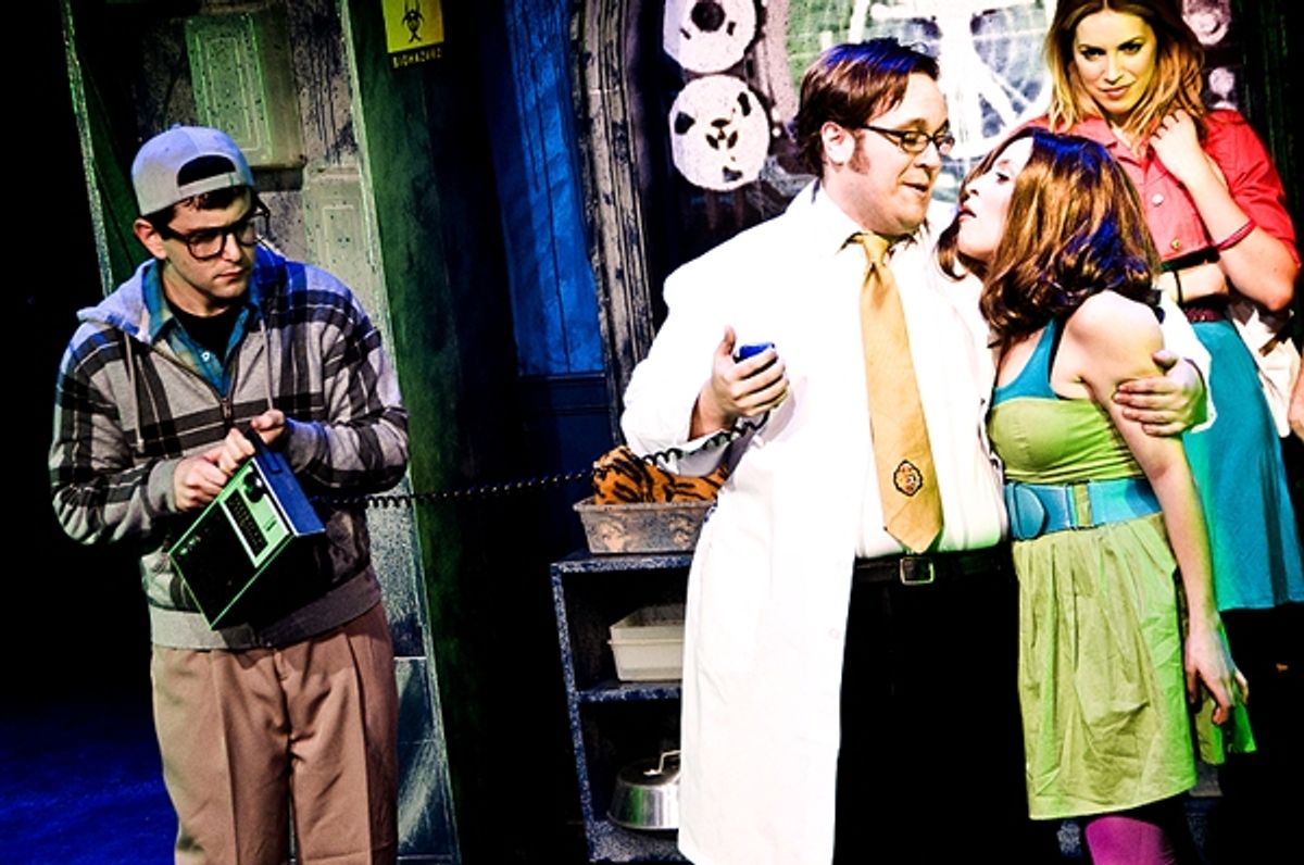 Alex Brightman, Randy Blair & Dana Steingold at 
