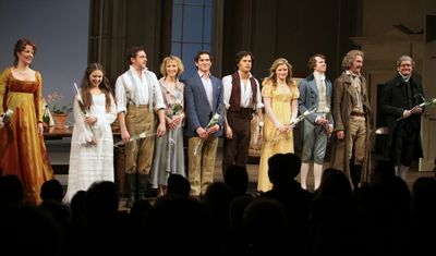 Margaret Colin, Bel Powley, Raul Esparza, Lia Williams, Billy Crudup, Tom Riley, Grac Photo