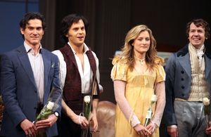 Billy Crudup & Tom Riley & Grace Gummer & David Turner during the Broadway Opening Ni Photo