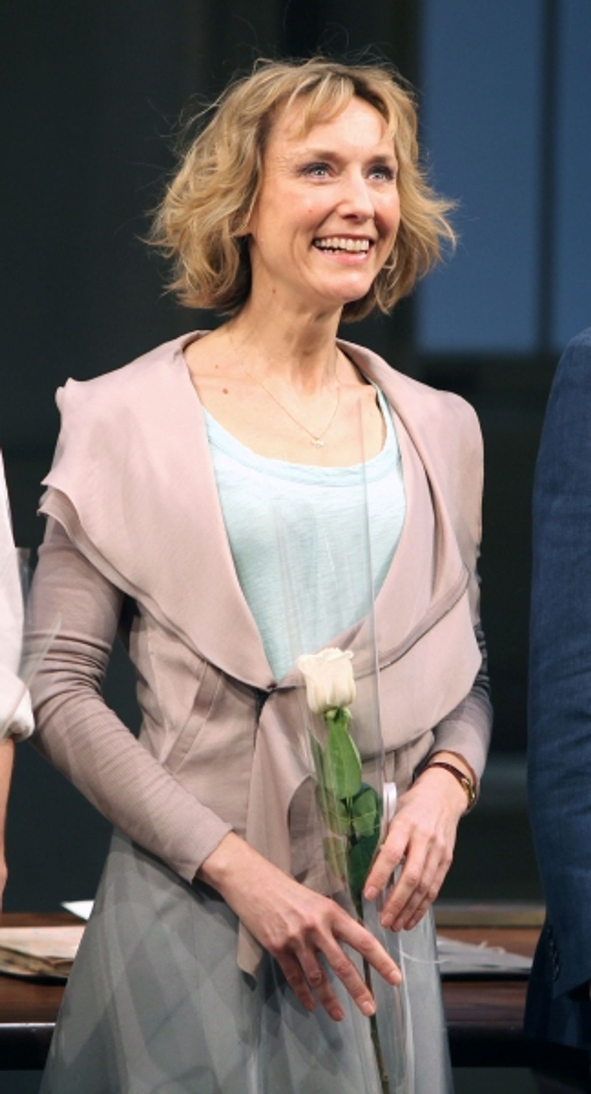 Bel Powley  during the Broadway Opening Night Curtain Call for 'Arcadia' at the Barrymore Theatre in New York City. at 