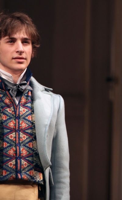 Noah Robbins during the Broadway Opening Night Curtain Call for 'Arcadia' at the Barr Photo