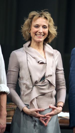 Lia Williams during the Broadway Opening Night Curtain Call for 'Arcadia' at the Barr Photo