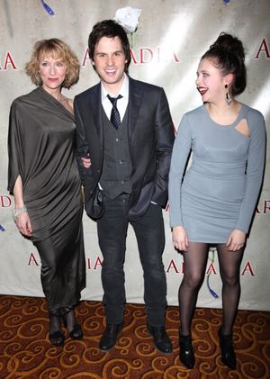 Lia Williams & Tom Riley & Bel Powley attending the Broadway Opening Night After Part Photo