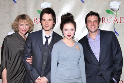 Lia Williams & Tom Riley & Bel Powley & Raul Esparza attending the Broadway Opening N Photo
