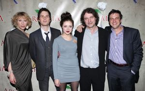 Lia Williams & Tom Riley & Bel Powley & David Leveaux & Raul Esparza attending the Br Photo