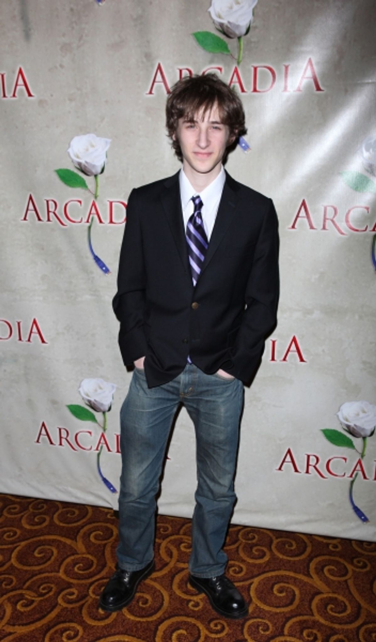 Noah Robbins attending the Broadway Opening Night After Party for 'Arcadia' at Gotham Hall in New York City. at 