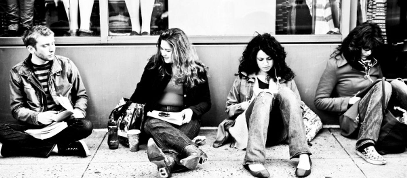 Photo Coverage: RENT Hopefuls Await Open Call Auditions!  Image