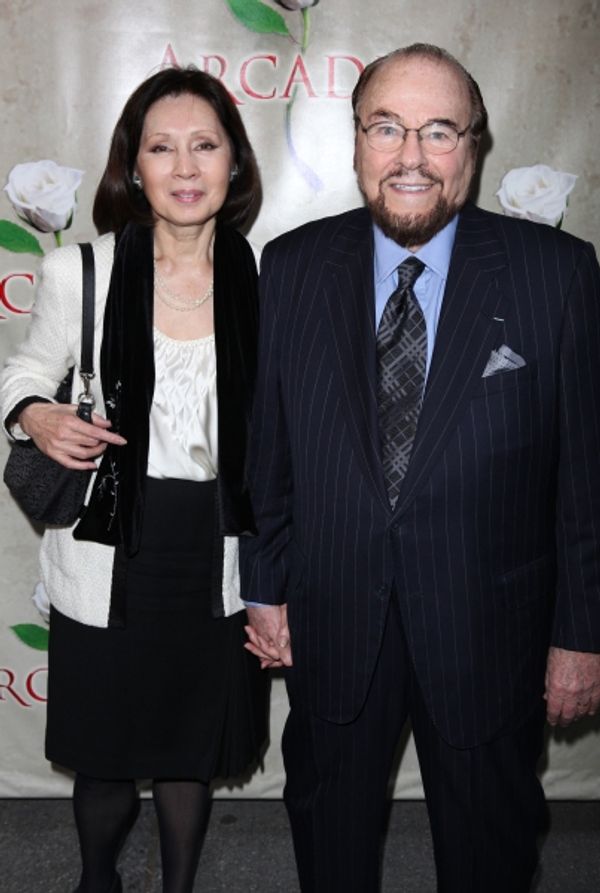James Lipton & wife attending the Broadway Opening Night Performance of 'Arcadia' at  Photo