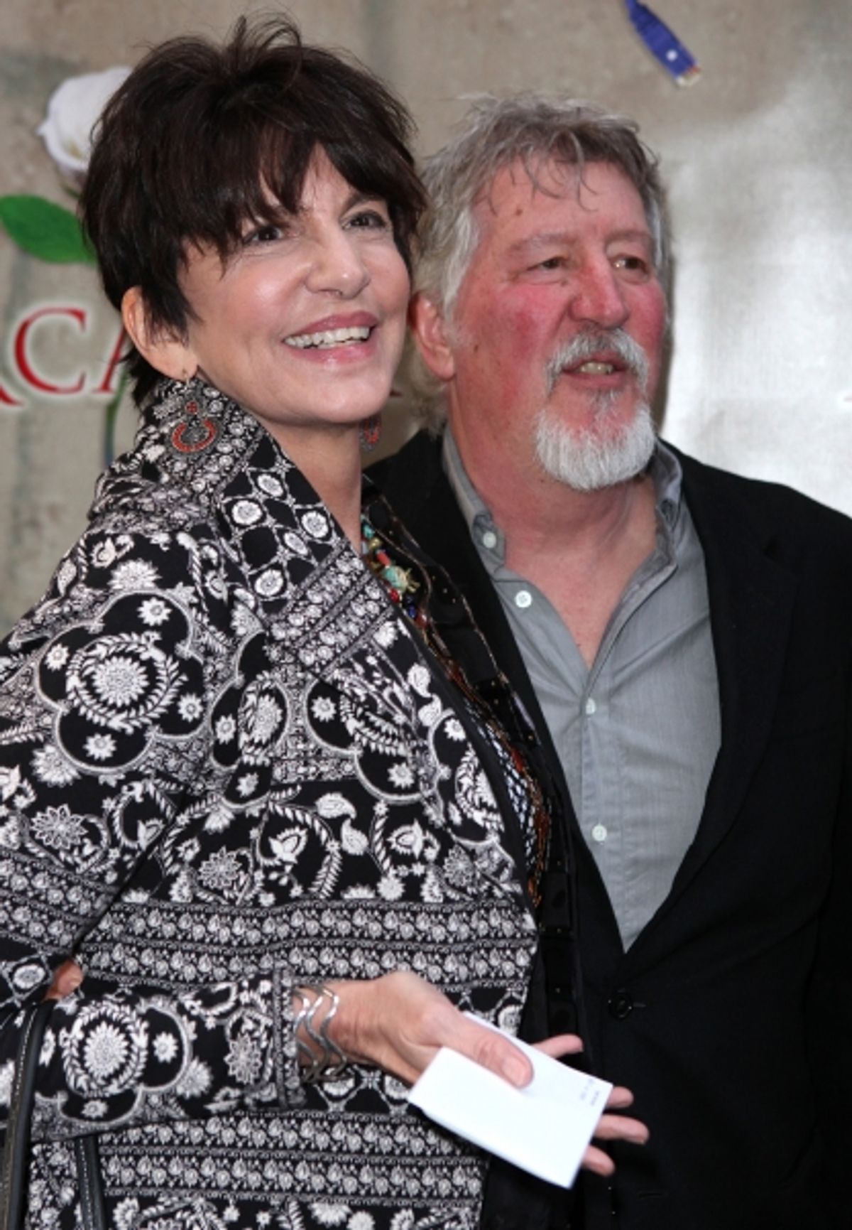Mercedes Ruehl & David Geiser attending the Broadway Opening Night Performance of 'Arcadia' at the Barrymore Theatre in New York City at 