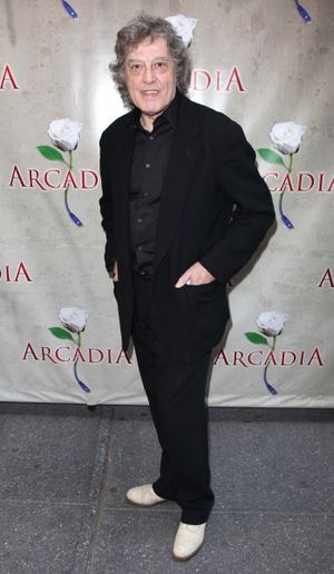 Tom Stoppard attending the Broadway Opening Night Performance of 'Arcadia' at the Barrymore Theatre in New York City @ BroadwayWorld Tom Stoppard attending the Broadway Opening Night Performance of 'Arcadia' at the Bar Photo