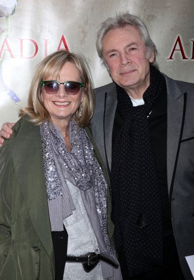 Twiggy & Leigh Lawson attending the Broadway Opening Night Performance of 'Arcadia' a Photo