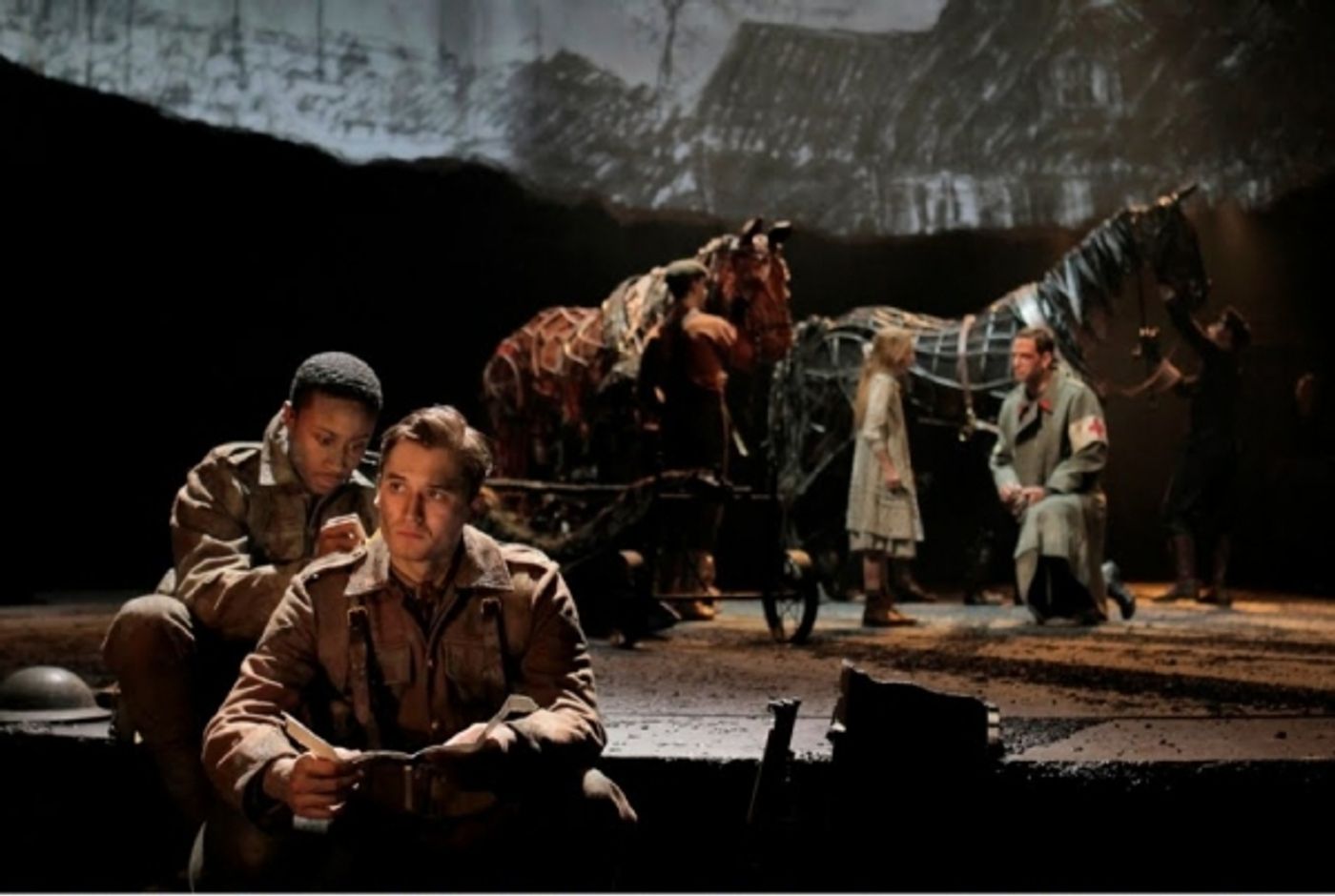 Photo Flash: WAR HORSE at LCT - First Production Shots Photo Flash: WAR HORSE at LCT - First Production Shots Image