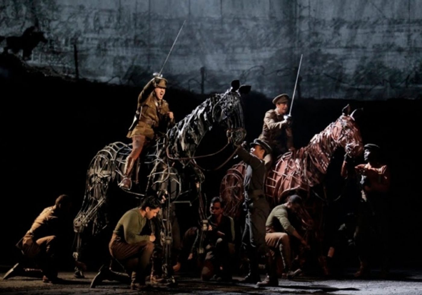 Photo Flash: WAR HORSE at LCT - First Production Shots Photo Flash: WAR HORSE at LCT - First Production Shots Image