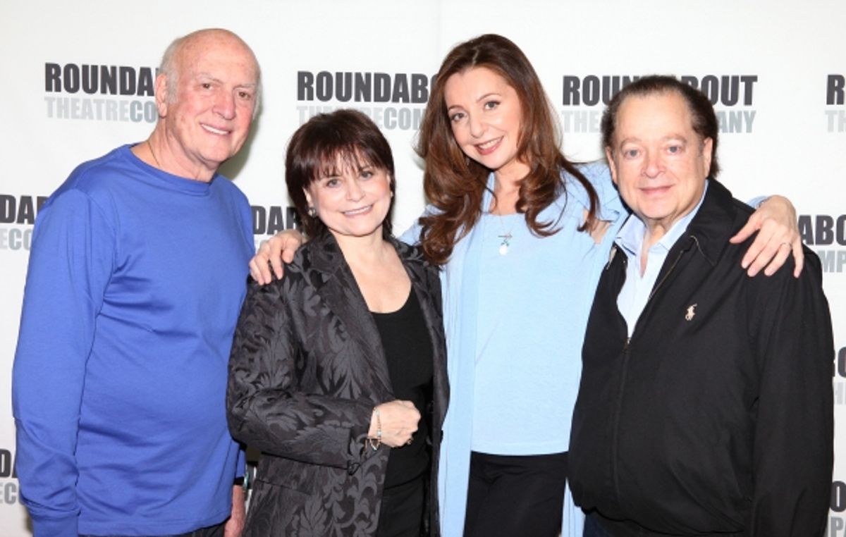 Stoller, Iris Rainer Dart, Donna Murphy and Artie Butler attending the 'The People in the Picture' Meet & Greet at the Roundabout Rehearsal Studios in New York City. at 