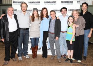 Hal Robinson, Alexander Gemignani, Nicole Parker, Donna Murphy, Chip Zien, Lewis J. Stadlen, Rachel Resheff, Joyce Van Patten and Christopher Innvar attending the 'The People in the Picture' Meet & Greet at the Roundabout Rehearsal Studios in New York Cit @ BroadwayWorld Hal Robinson, Alexander Gemignani, Nicole Parker, Donna Murphy, Chip Zien, Lewis J. S Photo