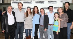 Hal Robinson, Alexander Gemignani, Nicole Parker, Donna Murphy, Chip Zien, Lewis J. Stadlen, Rachel Resheff, Joyce Van Patten and Christopher Innvar attending the 'The People in the Picture' Meet & Greet at the Roundabout Rehearsal Studios in New York Cit @ BroadwayWorld Hal Robinson, Alexander Gemignani, Nicole Parker, Donna Murphy, Chip Zien, Lewis J. S Photo