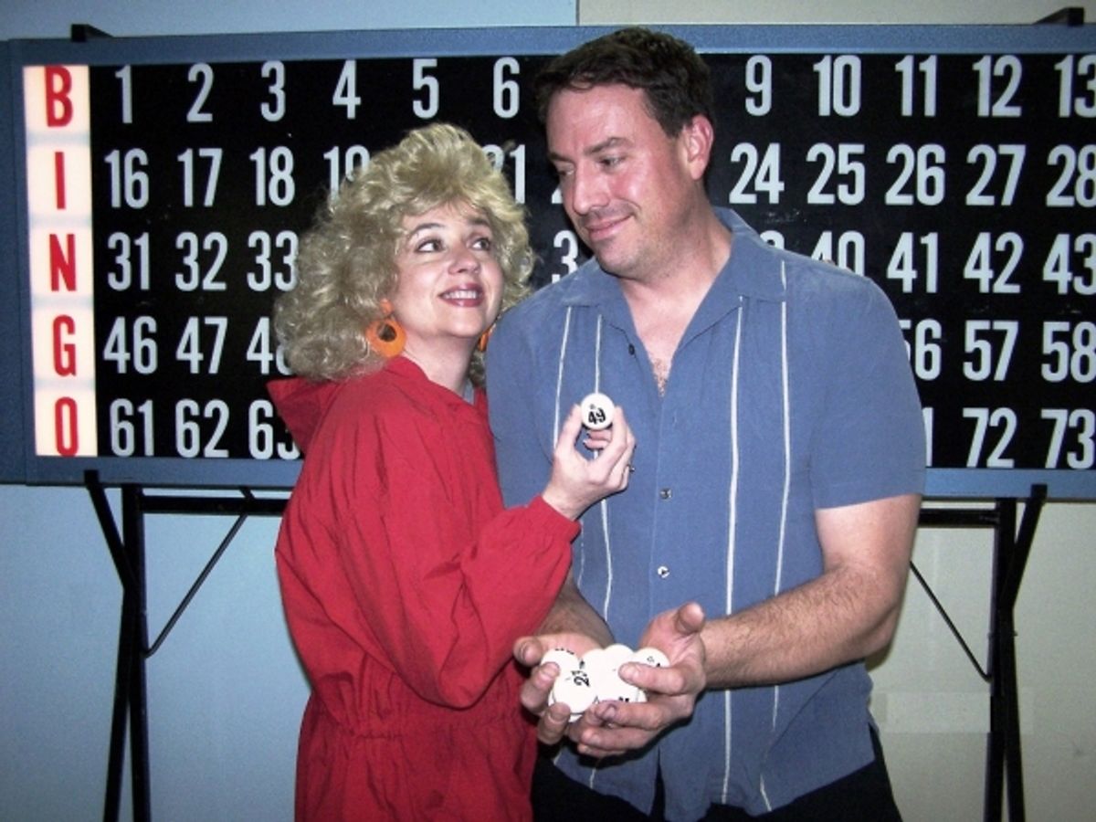  Abby Boes (Honey) and Stephen Anson (Sam) at 