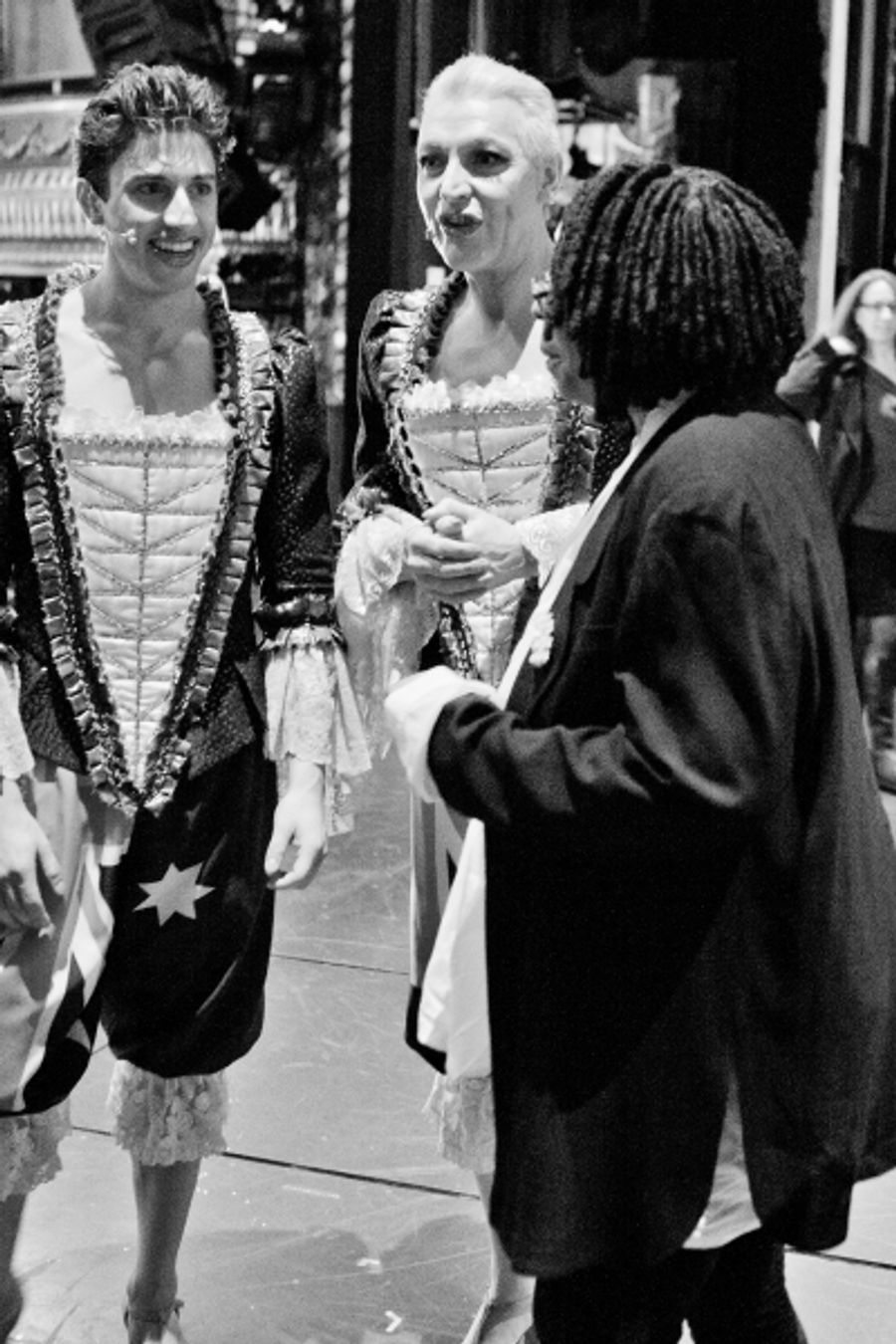 Photo Coverage: Whoopi Goldberg and Other Stars Visit PRISCILLA Image