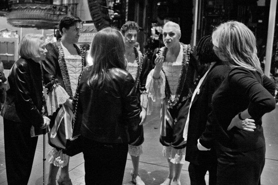 Photo Coverage: Whoopi Goldberg and Other Stars Visit PRISCILLA Image