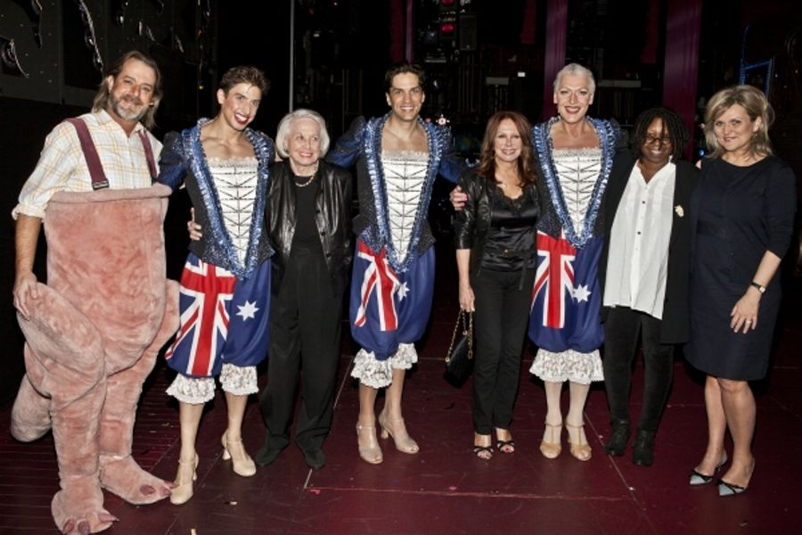Photo Coverage: Whoopi Goldberg and Other Stars Visit PRISCILLA Image