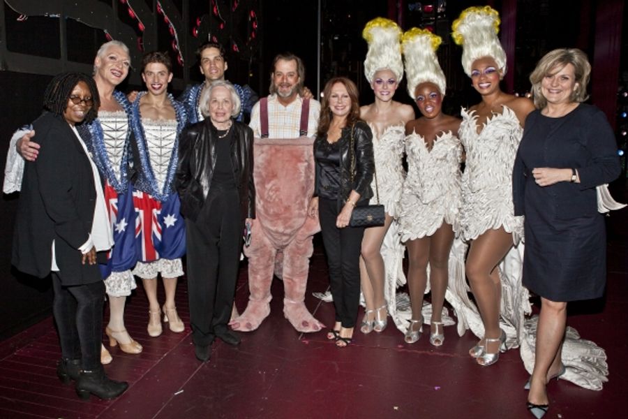 Photo Coverage: Whoopi Goldberg and Other Stars Visit PRISCILLA Image