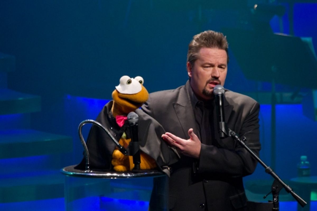 Ventriloquist Terry Fator  at 