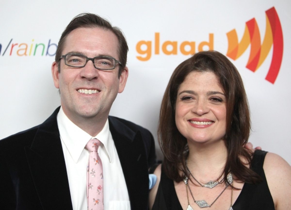  Ted Allen and Alex Guarnaschelli attending the 22nd Annual GLAAD Media Awards in New York City. at 