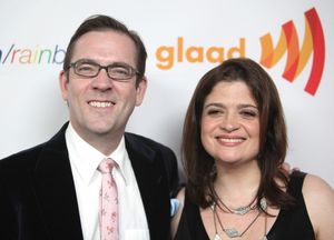  Ted Allen and Alex Guarnaschelli attending the 22nd Annual GLAAD Media Awards in New Photo