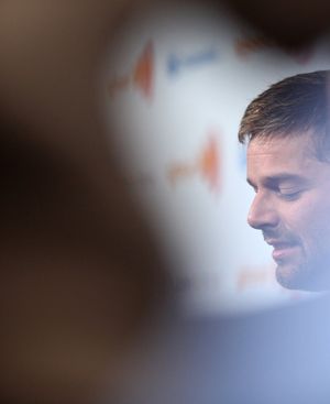 Ricky Martin attending the 22nd Annual GLAAD Media Awards in New York City. Photo