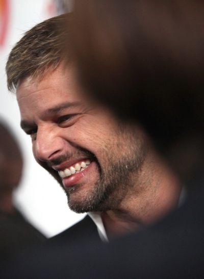 Ricky Martin attending the 22nd Annual GLAAD Media Awards in New York City. Photo