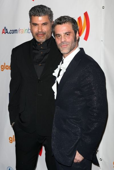  Mike Ruiz & Martin Berusch attending the 22nd Annual GLAAD Media Awards in New York  Photo