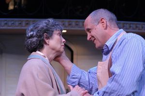 Fraudlein Schneider (Billie McBride), Herr Schultz (Wayne Kennedy) Photo