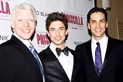 Tony Sheldon, Nick Adams & Will Swenson Photo