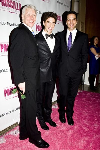 Tony Sheldon, Nick Adams & Will Swenson Photo