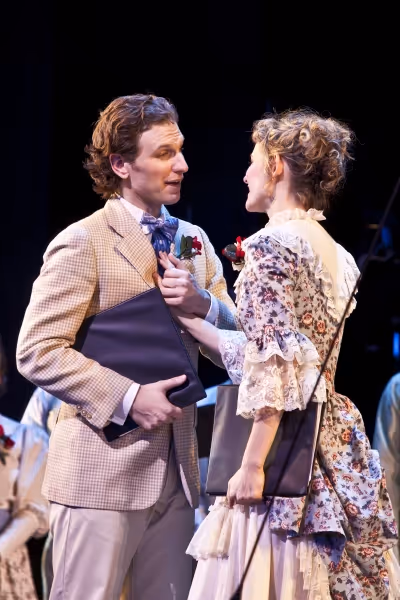 Sebastian Arcelus and Jill Paice Photo