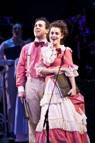 Rob McClure and Lauren Worsham Photo