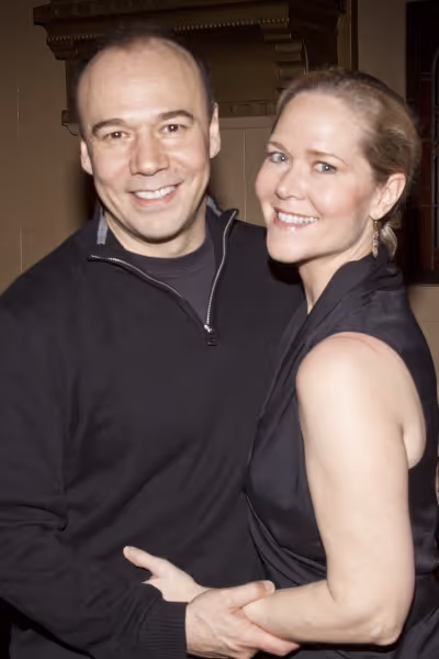 Danny Burstein and Rebecca Luker Photo