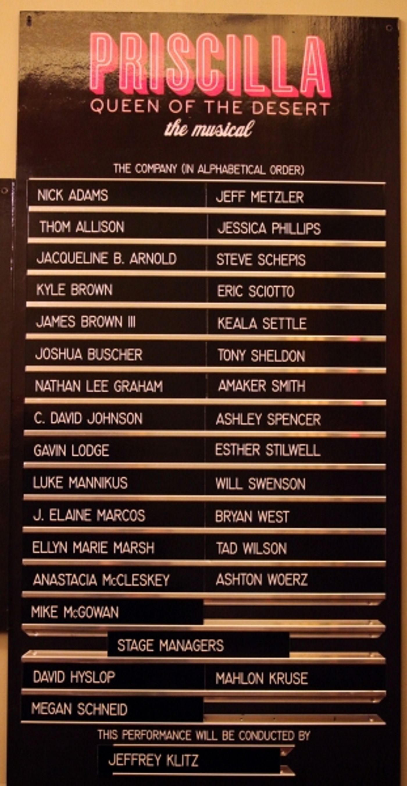 Photo Coverage: PRISCILLA QUEEN OF THE DESERT - Opening Night Curtain Call!  Image