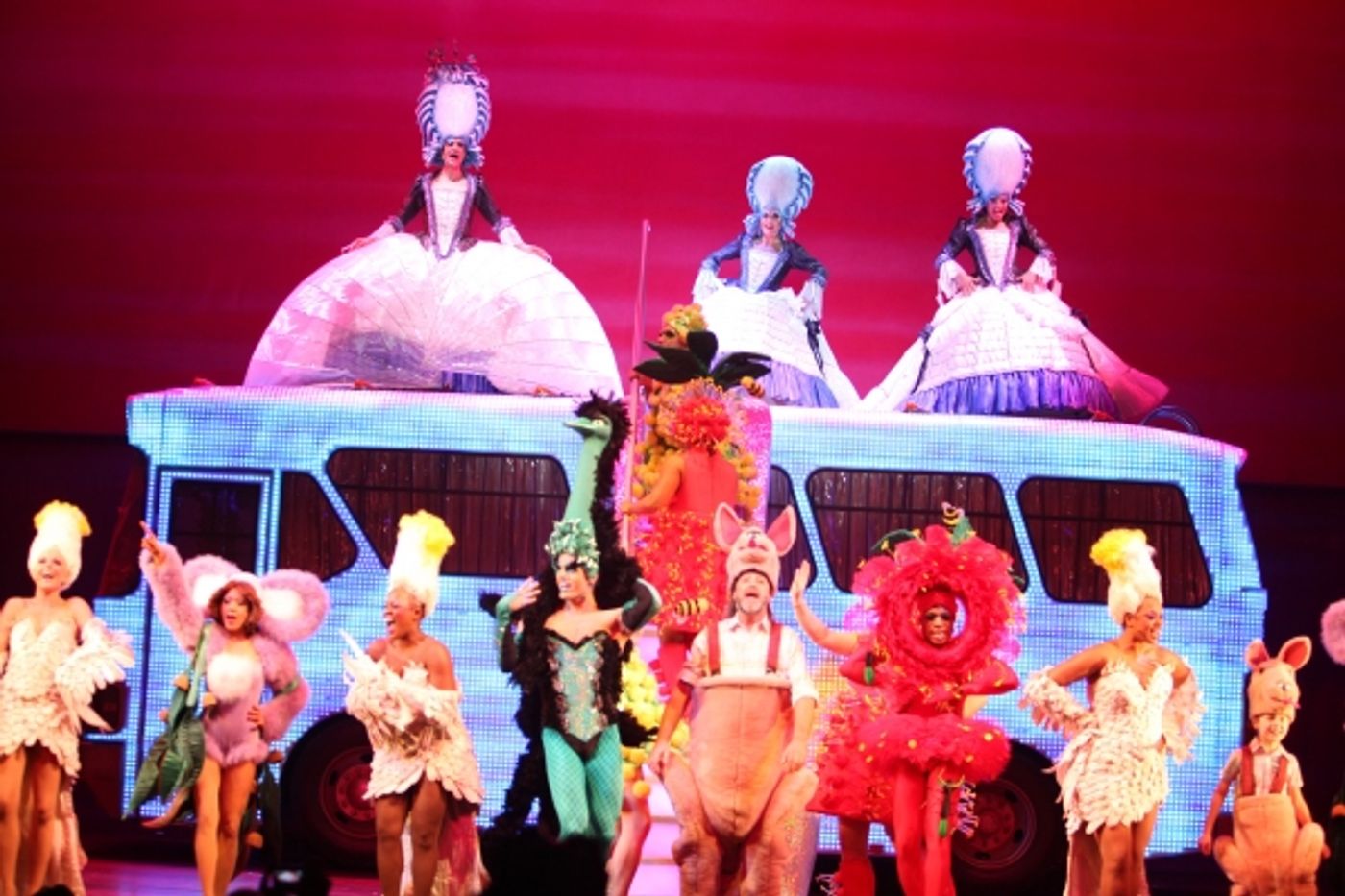 Photo Coverage: PRISCILLA QUEEN OF THE DESERT - Opening Night Curtain Call!  Image
